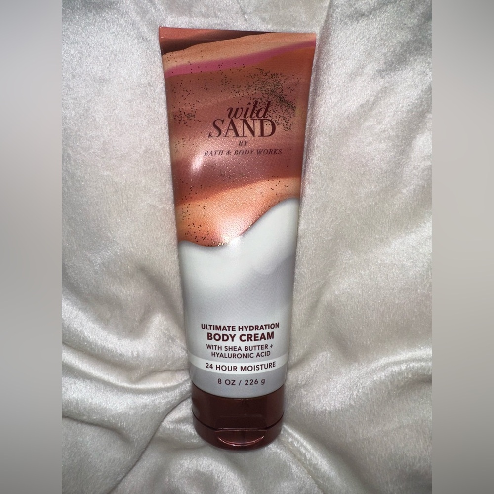 WILD SAND Ultimate Hydration Shea Body Cream 8 oz Bath & Body Works RARE